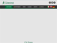 Tablet Screenshot of lamone.it